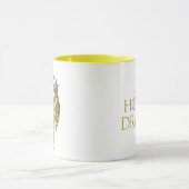 ドラゴンの家 | Golden Filigree Dragon Crest マグカップ (中央)