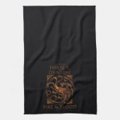 ドラゴンの家 | House Targaryen Sigil キッチンタオル (縦)