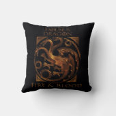 ドラゴンの家 | House Targaryen Sigil クッション (裏面)