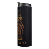 ドラゴンの家 | House Targaryen Sigil タンブラー (回転右)