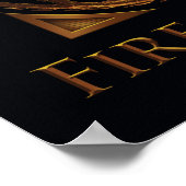 ドラゴンの家 | House Targaryen Sigil ポスター (角)