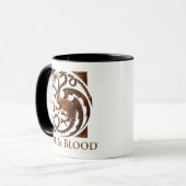 ドラゴンの家 | House Targaryen Sigil マグカップ (正面左)