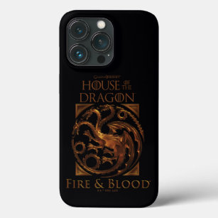 ドラゴンの家   House Targaryen Sigil iPhone 13 Proケース
