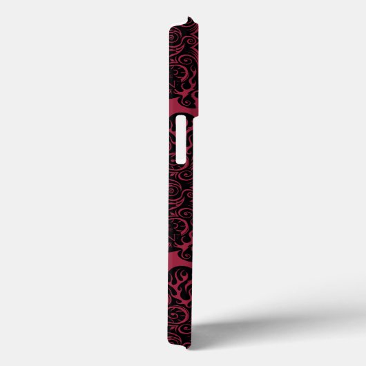 ドラゴンの家 | Red Dragon Filigree Pattern Case-Mate iPhoneケース (裏面 / 右)