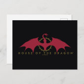 ドラゴンの家 | Red Dragon Graphic ポストカード (正面/裏面)