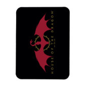 ドラゴンの家 | Red Dragon Graphic マグネット (縦)