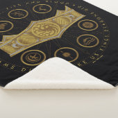 ドラゴンの家 | Seven Karnes Crown Graphic シェルパブランケット (3/4)