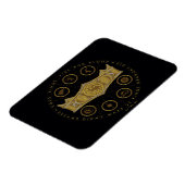 ドラゴンの家 | Seven Karnes Crown Graphic マグネット (左側)