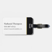 ドラゴンの家 | Seven Karnes Crown Graphic ラゲッジタグ (裏面横)