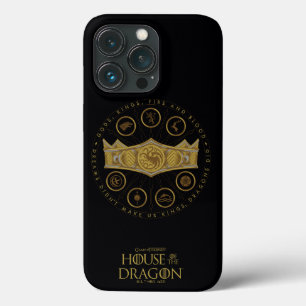 ドラゴンの家 Seven Karnes Crown Graphic iPhone 13 Proケース