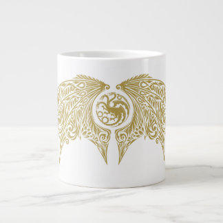 ドラゴンの家 | Winged Targaryen Crest ジャンボコーヒーマグカップ