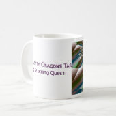 ドラゴンの尾マグをくすぐって下さい コーヒーマグカップ (正面左)