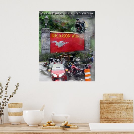 ドラゴンの尾 ポスター (キッチン)