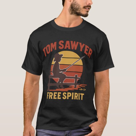 ドラゴンの尾 レトロ Tシャツ (正面)