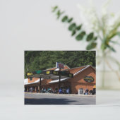 ドラゴンの尾、US129、11マイル、318曲線 ポストカード (スタンド正面)