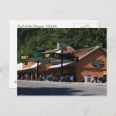 ドラゴンの尾、US129、11マイル、318曲線 ポストカード (正面/裏面)