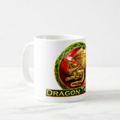 ドラゴンの居酒屋のマグ コーヒーマグカップ (正面左)