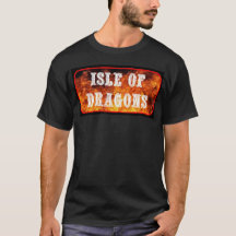 ドラゴンの島のTシャツ