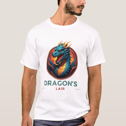 ドラゴンの巣窟 Tシャツ (正面)