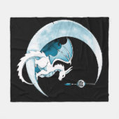ドラゴンの年 フリースブランケット (正面(横))