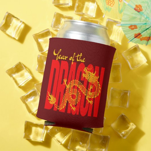 ドラゴンの年 赤金 缶クーラー (インサイチュ 夏)