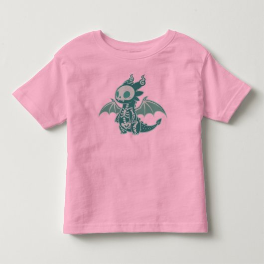ドラゴンの幽霊 トドラーTシャツ (正面)