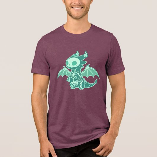 ドラゴンの幽霊 トライブレンドＴシャツ (正面)