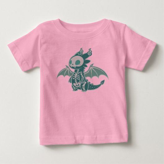 ドラゴンの幽霊 ベビーTシャツ (正面)
