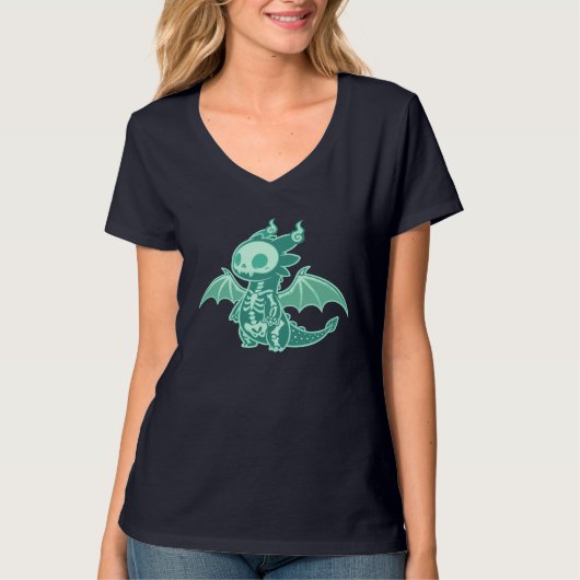ドラゴンの幽霊 Tシャツ (正面)