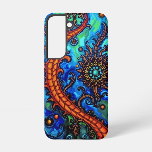 ドラゴンの彗星:天上の炎 SAMSUNG GALAXYケース (裏面)