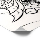 ドラゴンの形をした攻城機関 ポスター (角)