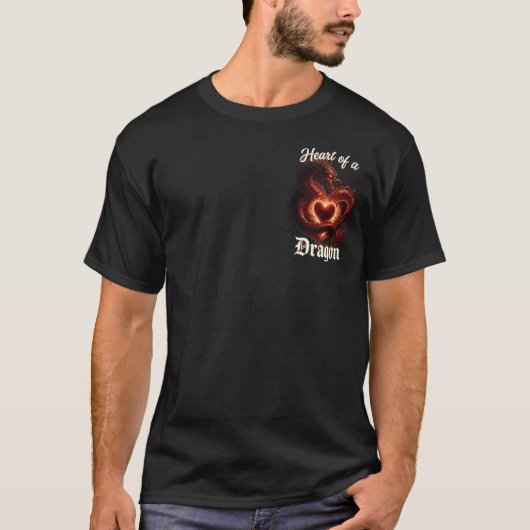 ドラゴンの心 Tシャツ (正面)