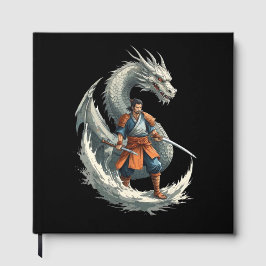 ドラゴンの怒り：サムライが目覚める/ヴィンテージアート ゲストブック