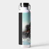 ドラゴンの怒り　富士山を舞台とした海戦 ウォーターボトル (正面)