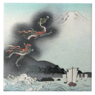 ドラゴンの怒り　富士山を舞台とした海戦 タイル