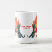 ドラゴンの愛マグ コーヒーマグカップ (中央)