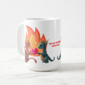 ドラゴンの愛マグ コーヒーマグカップ (正面左)