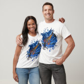 ドラゴンの手作りアート作品 Tシャツ (ユニセックス)