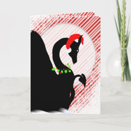 ドラゴンの月の休日(Candycaneの背景) シーズンカード