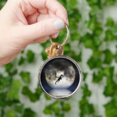 ドラゴンの月Keychain キーホルダー (手)