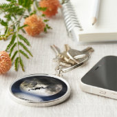 ドラゴンの月Keychain キーホルダー (側面)