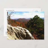 ドラゴンの歯からの秋の眺め ポストカード (正面/裏面)