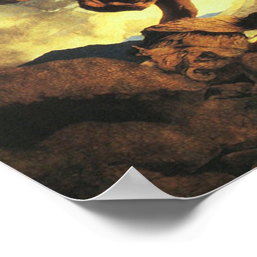 ドラゴンの歯を播種するカドマス、マックスフィールドパリ ポスター (角)