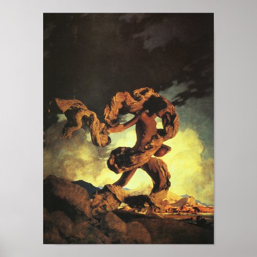 ドラゴンの歯を播種するカドマス、マックスフィールドパリ ポスター (正面)