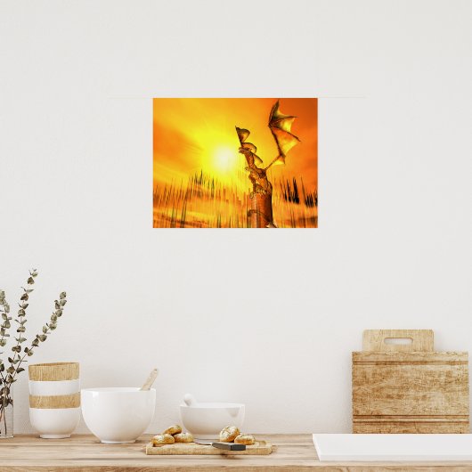 ドラゴンの歯 ポスター (キッチン)