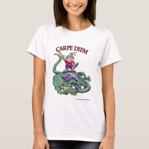 ドラゴンの殺害者- CARPE DIEM Tシャツ