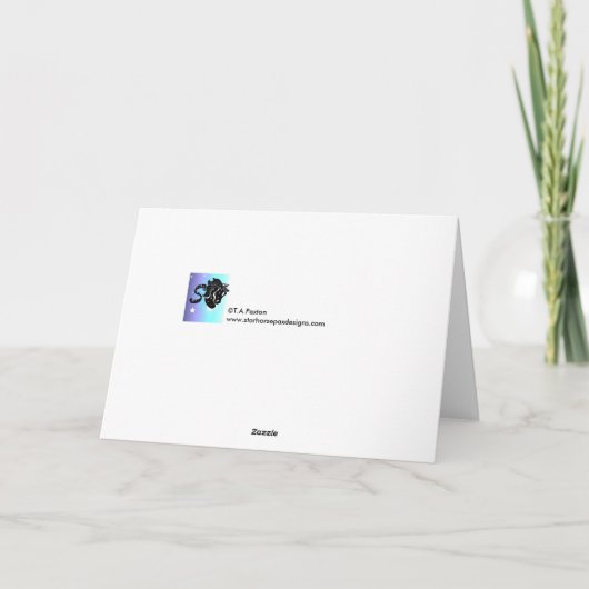 ドラゴンの母およびベビーの素晴らしいお母さんの挨拶状 カード (裏面)