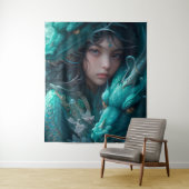 ドラゴンの母 タペストリー (インサイチュ)