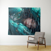 ドラゴンの母 タペストリー (インサイチュ(横))