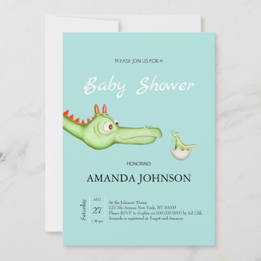 ドラゴンの母 招待状 (正面)